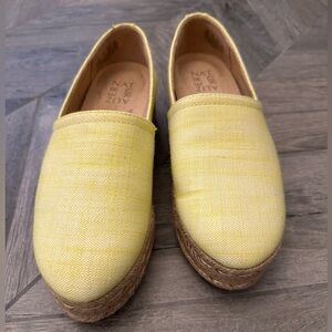 Naturalizer Yellow Espadrilles
